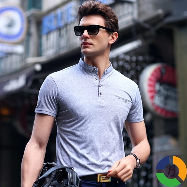 Casual Polo Shirt Men Fashion Short Sleeve High Quality Brand Polo Shirt Smooth Camisa Polo Homme 4 » Brabeton » The People's Marketplace » 30/09/2022
