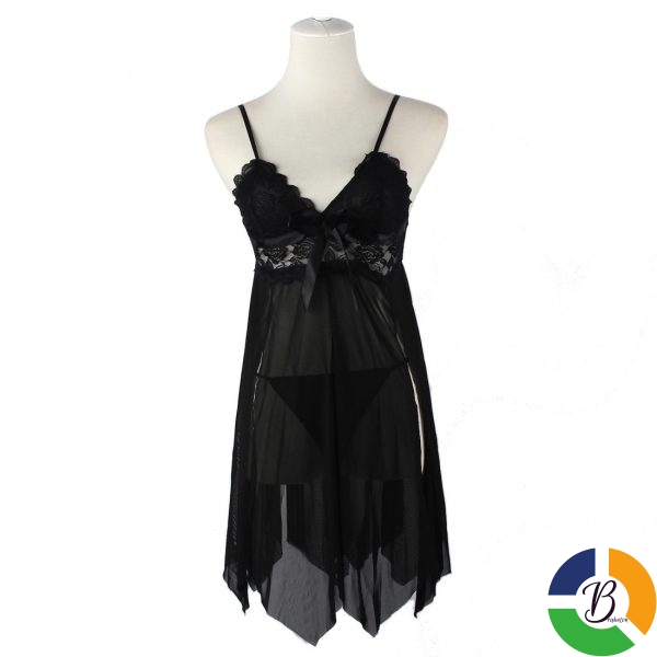 Sexy Lingerie Women s Underwear Babydoll Sleepwear Sling Dress G string Nightwear Lace Print Bow Split 3 » Brabeton » The People's Marketplace » 30/11/2023