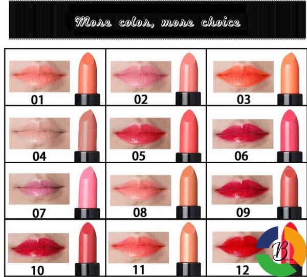 QiBest 48Colors Set Matte Rich Lipstick Lip Makeup Lasting Beauty Baby Lips Lipsticks Creamy Velvet Rouge 1 » Brabeton » The People's Marketplace » 30/11/2023