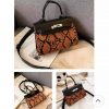 Brown Leopard Print Bags - Brabeton