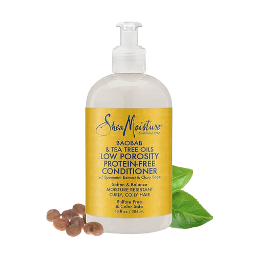 Shea Moisture Baobab Tea Tree Oil Conditioner 384ml - Brabeton