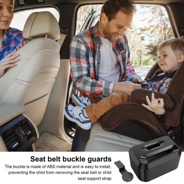 Kid's Car Seat Belt Buckle Booster - Image 4