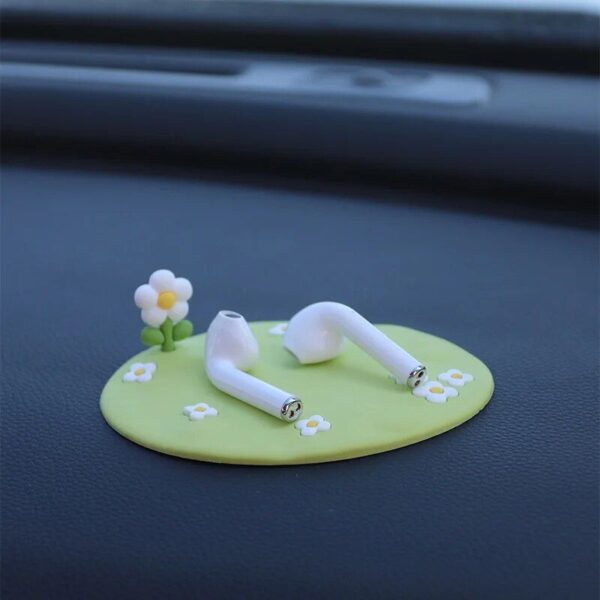 Cute Universal Car Dashboard Anti-Slip Silicone Mat - Image 3
