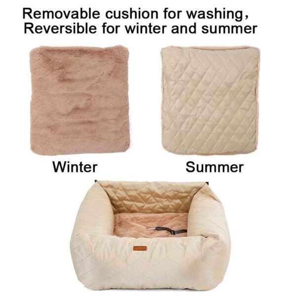 Luxury 2-in-1 Pet Carrier & Car Seat Pad - Image 5