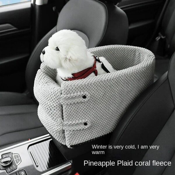 Luxury Portable Dog Car Seat & Travel Bed - Image 3