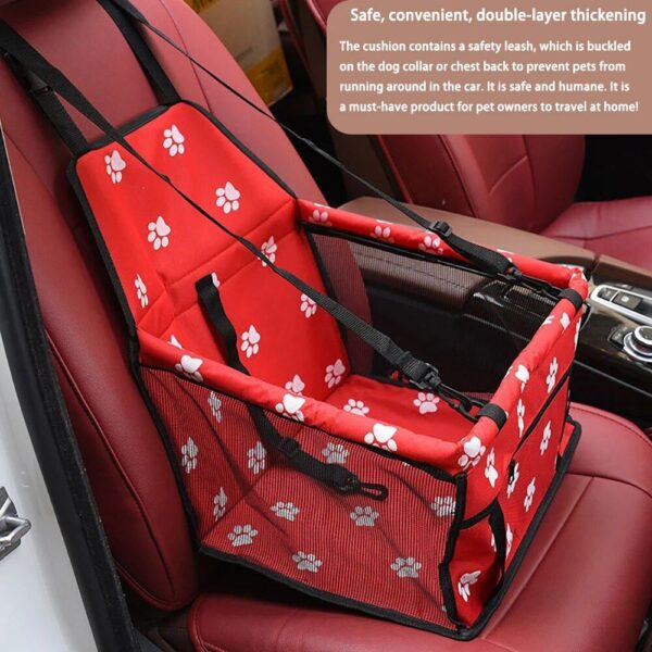 Portable Dog Car Hammock with Safety Features - Image 3