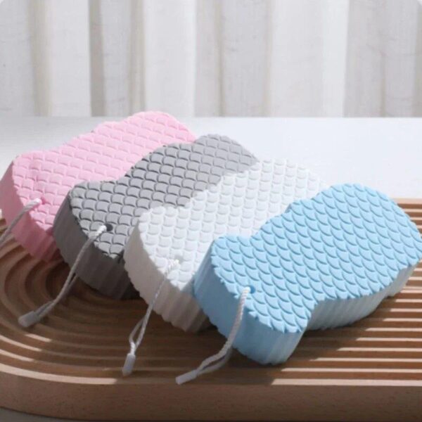 Soft Sponge Exfoliating Body Scrubber - Gentle Skin Care for All Ages - Image 7