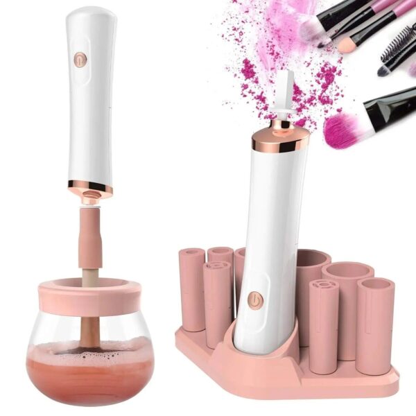 Electric Makeup Brush Cleaner and Dryer - Quick, Easy, and Effective Cleaning for Your Brushes - Image 2