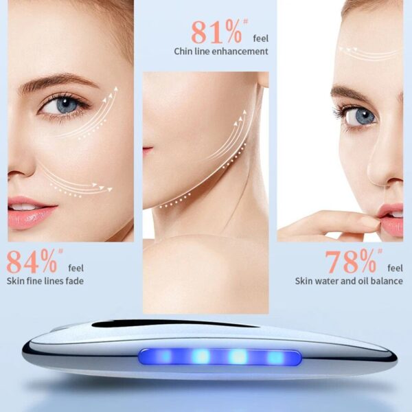 Revitalizing Electric Gua Sha Facial Massager - Multi-Functional Skin Firming Tool - Image 4