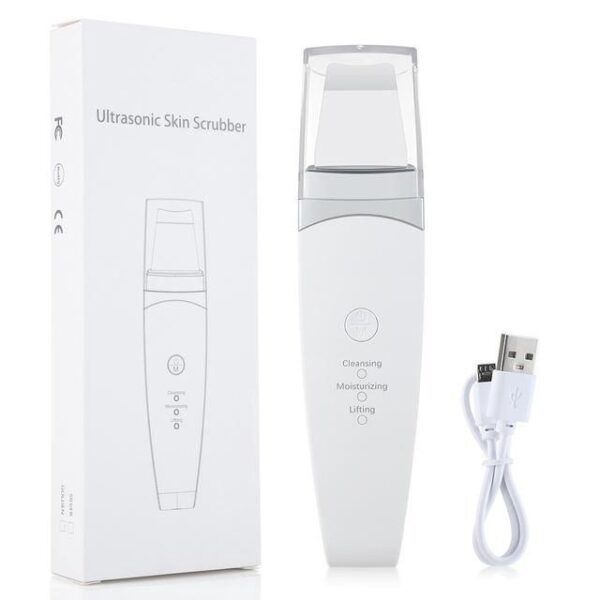 Ultrasonic Deep-Clean Skin Scrubber & Blackhead Remover