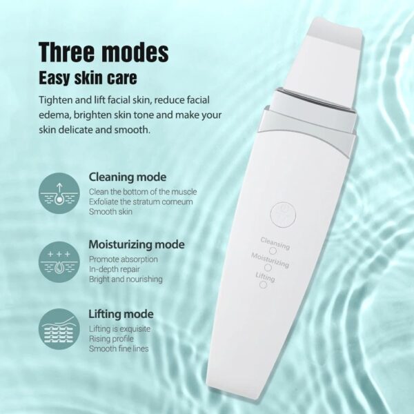 Ultrasonic Deep-Clean Skin Scrubber & Blackhead Remover - Image 5