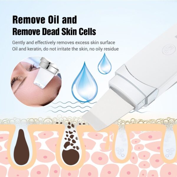 Ultrasonic Deep-Clean Skin Scrubber & Blackhead Remover - Image 4